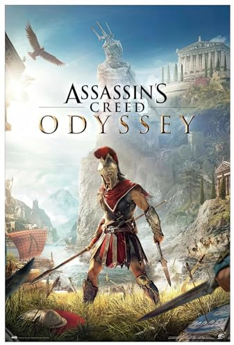 1art1 Assassin's Creed Poster Odyssey Kinoplakat Plakat | Bild 91x61 cm