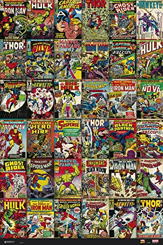 empireposter Marvel - Comics - Classic Covers - Poster Plakat Druck - Grösse 61x91,5 cm