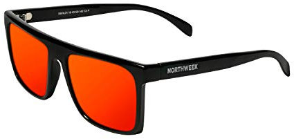 NORTHWEEK Hale Bigspin Gafas, Gradiant Rosa - Azul Cielo, Adulto Unisex Adulto