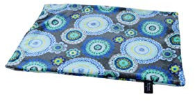 Made in Germany Hundedecke, Mandala Grün, 65 x 95cm für kleine & große Hunde I Flauschige Hunde Sommerdecke, waschbar, trocknergeeignet