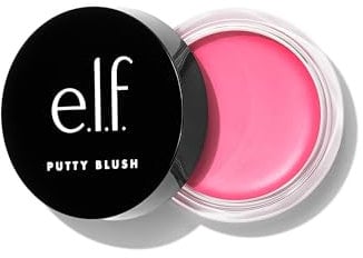 e.l.f. Putty Blush, Cremige & Ultrapigmentierte Formel, Mit Arganöl & Vitamin E, Vegan & Tierversuchsfrei, Bora Bora, 10 g