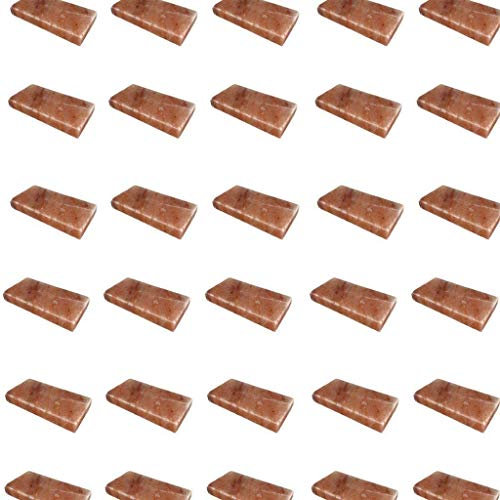 SudoreWell® Salzfliese 20 x 10 x 2,5 cm aus der Salt Range Pakistan (40 Stück)