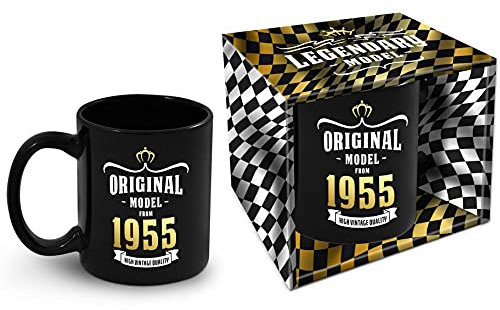 Tasse zum Geburtstag mit Geburtsjahr 1955