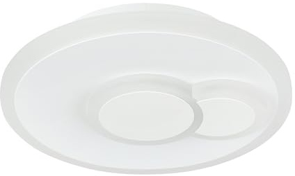 EGLO LED Büro-Deckenleuchte Cadegal, runde Deckenlampe Küche