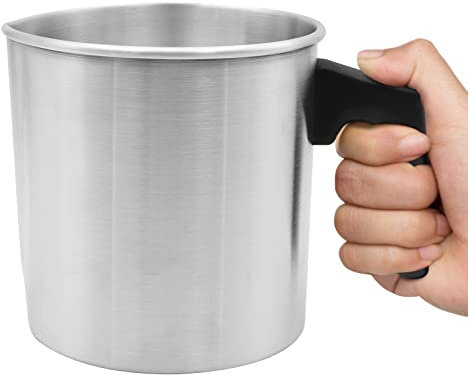 Hongtellor Candle Wax Melting Pot,Dripless Pouring Pitcher Candle Making Pot with Heat-Resistant Handle,Candle Warmers for Candle Making and Soap Making Crafts for Home Kitchen (1.8L)