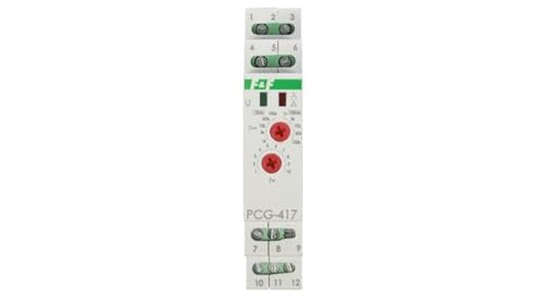 Zeitrelais 2Z 8A 1-1000sek 230V AC, 24V AC/DC Stern-Trick PCG-417DUO f&f 5908312595502