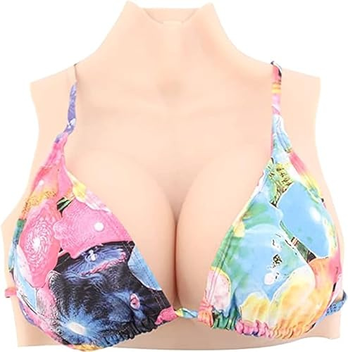 Zilasegy Silikonbrüste Falsche Brüste H Cup Silikonbrustplatte Silikonbrustformen für Crossdresser Transgender Mastektomie Cosplay Drag Queen