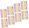 Garneck Kinderzimmer Wandtattoo 8 Bögen Farbstreifen Wandsticker Nordic Kindertapete Sticker Für Kinder Sticker Für Streusel Wandtattoo Pvc Sticker Baby Pvc Streusel-Wandkunst-Kit