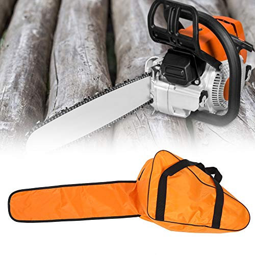 Chainsaw Case Oxford Fabric Chain Saw Carrying Bag for Stihl/Chainsaws - Bright Orange, Waterproof