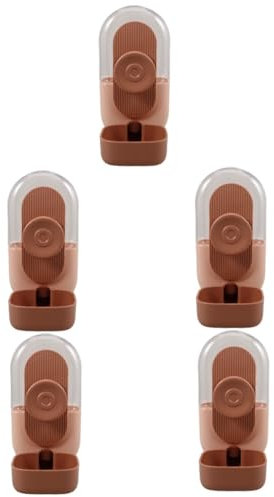 BESPORTBLE 5 Stück Haustier Wasserbrunnen Automatischer Futterspender Haustier Wasserflasche Haustier Wasserspender Automatischer Haustier Tränker Katzen Futterspender Und