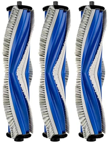 (3 Pièces) T30 Pro Omni Brosses à Rouleaux Compatibles Avec l'aspirateur Robot ECOVACS DEEBOT T30 Pro Omni/ T30 Omni/ T30S/ T30S Combo/ N20 plus/ N20 Pro Plus, Brosse Principale de Remplacement