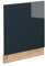 Vicco Frontblende Fame-Line, Dunkelblau Hochglanz, 60 cm ohne Arbeitsplatte