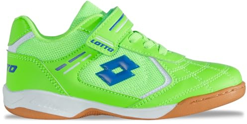 Lotto Stylecode: 2601170K SOCCERA K Unisex Kids Sneaker FR.Green/Blue Größe: 31 EU