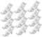 CANIGHT Clip Fissaggio Lavello Set 12 Staffe Metallo Montaggio Kit Per Lavello Sottotop Parti Di Riparazione Robuste Resistenti