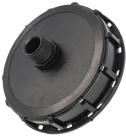 Ton Barrel Tank Lid, Heavy Duty Water Tank Cover, Water Tank Cover with Hole, Multi-Purpose Ton Barrel Adapter, Barrel Adapter for Liquid Storage, Ton Barrel Storage Lid