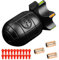 7JI Fidget Toy Legierung,Fidget Toys Erwachsene,Soft Bullet Gun mit 20 Soft Bullet,Anti Stress Spielzeug EDC,Mini Blaster Spielzeug Pistole,Toy Gun,Rotierende Dekompression