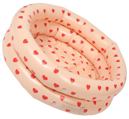 ifundom Piscine Gonflable pour Garçon Fille Portable Bassin pour Tout-Petits Pataugeoire avec Toboggan Flotteur pour Garçon Fille Facile à Gonfler Ranger