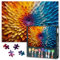 Premium 1000 Piece Jigsaw Puzzle for Adults - Abstract Colorful Petals Artwork Full of Vibrant and Colorful Images for DIY Fun - Difficult and Challenge Large Puzzle Game Toys Gift 27.5 x 19.6