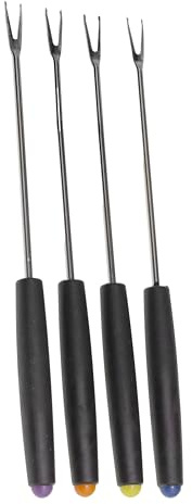 Fonduegaffel 18 cm 4 stycken kompatibla med/reservdel för Fritel 2FG010 FG2980 2970 kulinär fondue