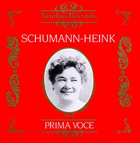 Schumann-Heink Prima Voce