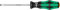 Wera 334 Kraftform Lasertip screwdriver, Slotted 0.8 x 5 x 100 mm, 05007610001
