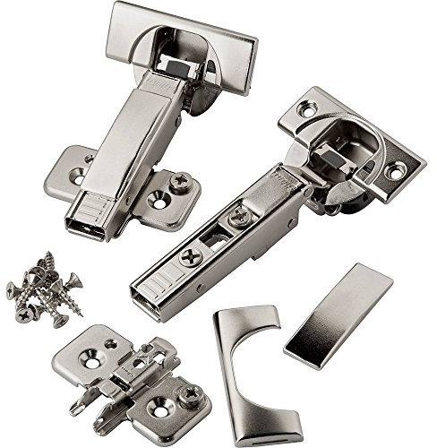 Blum Scharniere, Eckanschlag, 110 Grad, Soft-Close BLUMotion Clip-Top-Scharniere, rahmenlose Scharniere, 1 Paar.