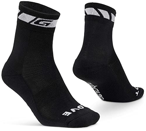 GripGrab Frühling Herbst Thermo Fahrradsocken - Lange Radsport Strümpfe | Atmungsaktive Radfahrer Bikesocken mit Thermolite Isolierung, gepolsterter Sohle und Stretcheinlagen für festen Halt