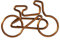 Räder Büroklammer Fahrrad