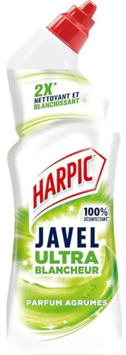 Harpic gel WC javel ultra blancheur parfum agrumes - 750ml