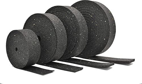 My Plast belastbare Bautenschutzmatte 10 000 x 80 x 3 mm, 1 pièce Tapis Rouleau de granulés de Caoutchouc résistant à l'eau pour la Construction de terrasses, Noir, 10.000 x 80 x 3 mm