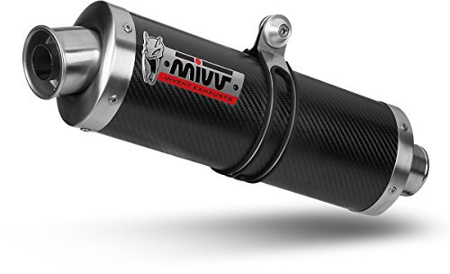 S.003.L3 Pot d'echappement MIVV Oval Carbone Pour Gsf 600 Bandit 2000 00