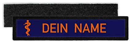 Copytec Not-Arzt Namen-Schild Typ 2 Patch Äskulapstab Doktor #35350