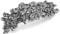 KKJOY Vintage Metall Haarspange Silber, Blumen Haarklammer, Haarnadeln Groß, Gothic Haarspangen Damen, Braut Haarschmuck Hochzeit, Bananenspange für Frauen und Mädchen