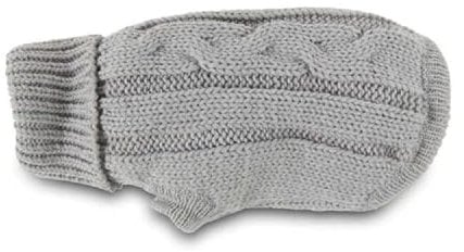 WOLTERS Strickpullover ZOPF Gr. 35 Silber-grau