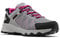 Columbia Peakfreak II Outdry WP wasserdichte Wanderschuhe für Damen, Grau (Monument x Wild Fuchsia), 40.5 EU
