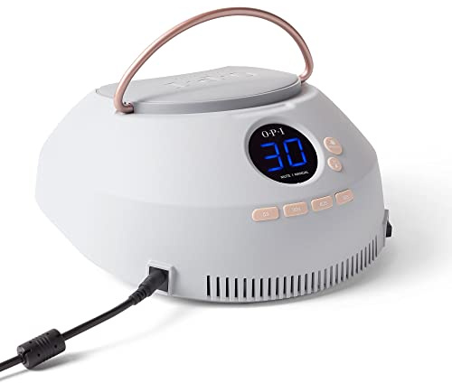 OPI Star Light Gel Lamp 3.0, Premium LED Curing Lamp for GelColor, Drop Resistant, with Hand Plate & Adaptor Cord, 4.82 lb.