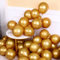 5 Zoll Kleine Gold Metallic Luftballons,Mini Chrom Gold Helium Ballons für Partys Deko-100 Stück