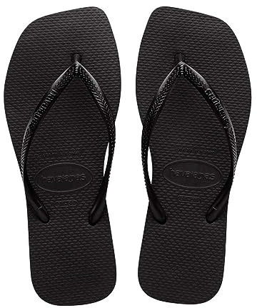 Havaianas Slim Square Femme Sandales Noir 37-38 EU