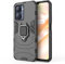 COMAKU Funda de Armor para el Realme C33, Carcasa TPU+PC Antigolpes con Anillo Soporte - Negro