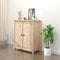 WIFESE Sideboard 70x35x80 cm Massivholz Kiefer Komodenschrank KüChenschrank Schlafzimmer Schrank Klein Badezimmerschrank Flur MöBel Allzweckschrank Kommode Flur Fernsehschrank