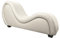 ANDOV Sex Möbel Sex Position Chair Kamasutra-Chair Tantra Sofa Liebessofa Bench Relaxliege Wohnzimmer - weiß