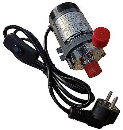 Pompe A Eau Camping Car Pompes MP-10RM en acier inoxydable 304 (Color : BSPT Thread, Size : 1_220V WITH SWITCH)