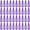DAZISEN 40 Pack Clip Per Capelli Ragazze Metallo Snap Bambini Barrettes Accessori Capelli Delle Donne, Caramella Colorata Belle Clip Capelli Semplici，Viola