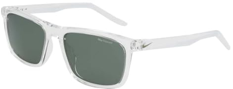 NIKE Brille Größe 56 mm Clear, Polar Grün, Eye SIZE: 56 BRIDGE: 17 Horizontal MEASUREMENT: 56 Vertical MEASUREMENT: 39