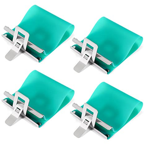 caapmony Juego de 4 vasos de silicona para sublimación de 11 oz, envolturas para sublimación en horno 3D de silicona para sublimación