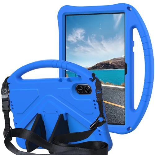 ZORSOME for Oppo Pad Air 10.36 inch 2022 Tablet Case for Kids - Durable Lightweight EVA Shockproof Protective Handle Stand Cover for Oppo Pad Air 10.36 inch 2022(Blue)