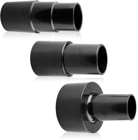 GLADFRESIT Dust Extractor Hose Adaptor, 3PCS Vacuum Hose Adapter Accessories Adapters Easy to Install for Dust Catcher
