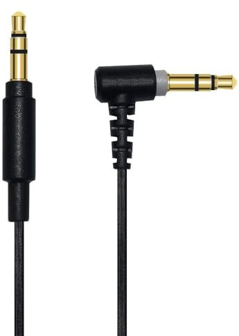 Toxaoii WH-1000XM4 Kopfhörerkabel, Ersatz-Audio-Aux-Kabel kompatibel mit Sony MDR-XB950BT MDR-1000X WH-H900N WH-CH700N WH-1000XM4 WH-1000XM3 MDR-10R MDR-ZX770BN MDR-100ABN Kopfhörer (120cm)
