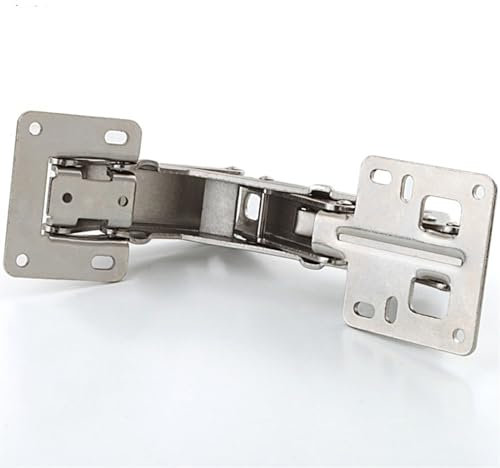 Charnières de cuisine et de porte d'armoire, Angle réglable de 130 à 170 degrés, charnières Non poreuses, accessoires d'amélioration de l'habitat, 1 pièces