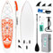 FunWater Stand Up Paddling Board Aufblasbar SUP Paddleboard für Erwachsene Standup Paddel Zubehör mit Verstellbares Paddel, Pumpe, Rucksack, Leine